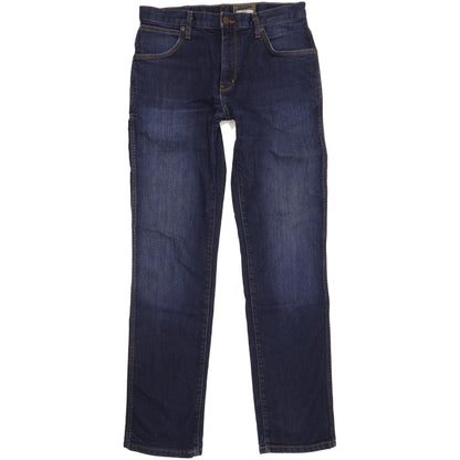 Wrangler Texas Men Blue Straight Regular Stretch Jeans W32 L34