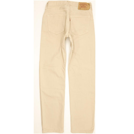 Levi's 501 Men Beige Straight Regular Jeans W31 L32