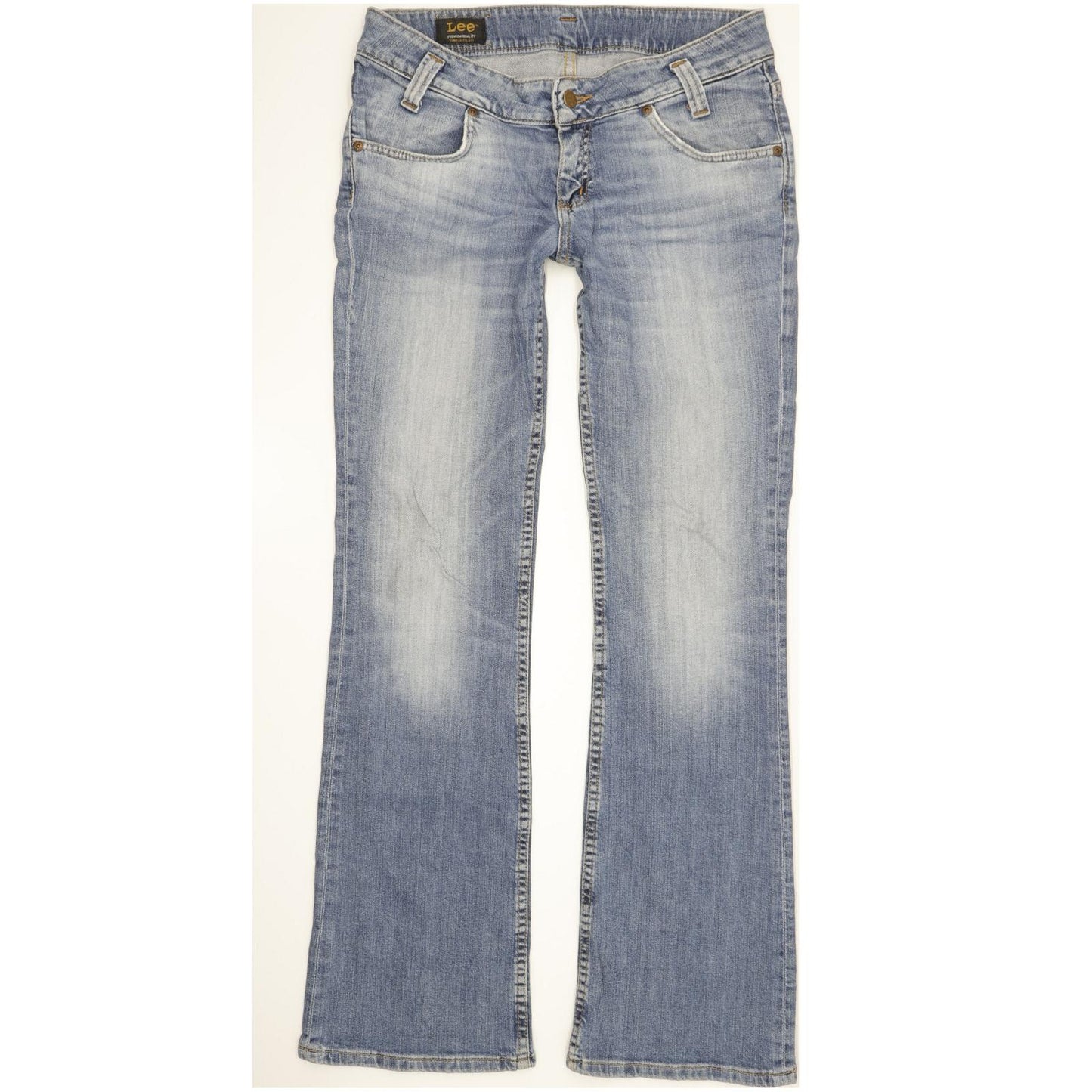 Lee Leola Women Blue Bootcut Slim Stretch Jeans W31 L33