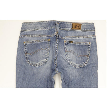 Lee Leola Women Blue Bootcut Slim Stretch Jeans W31 L33