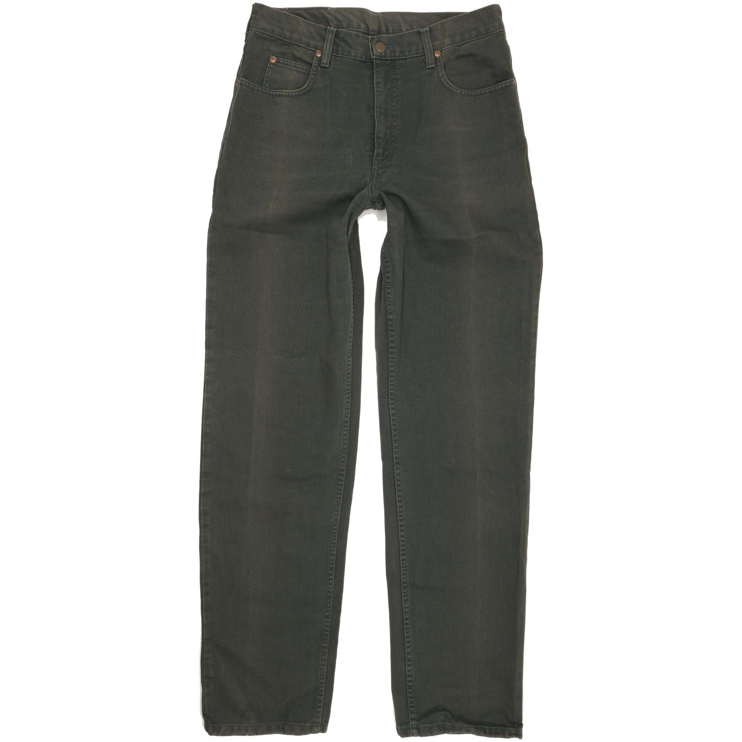 Lee Kansas Men Green Straight Regular Jeans W33 L34