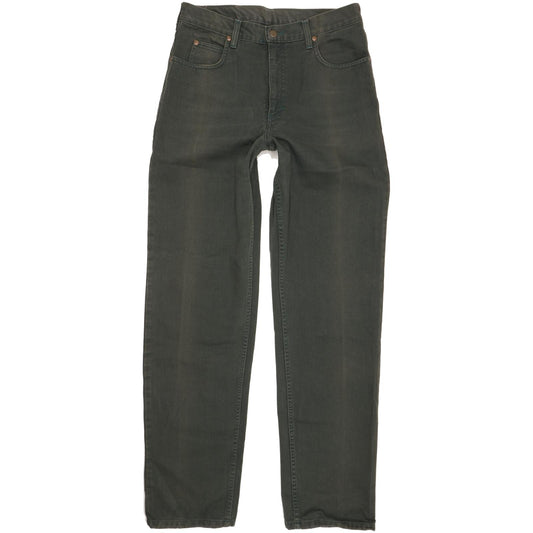 Lee Kansas Men Green Straight Regular Jeans W33 L34