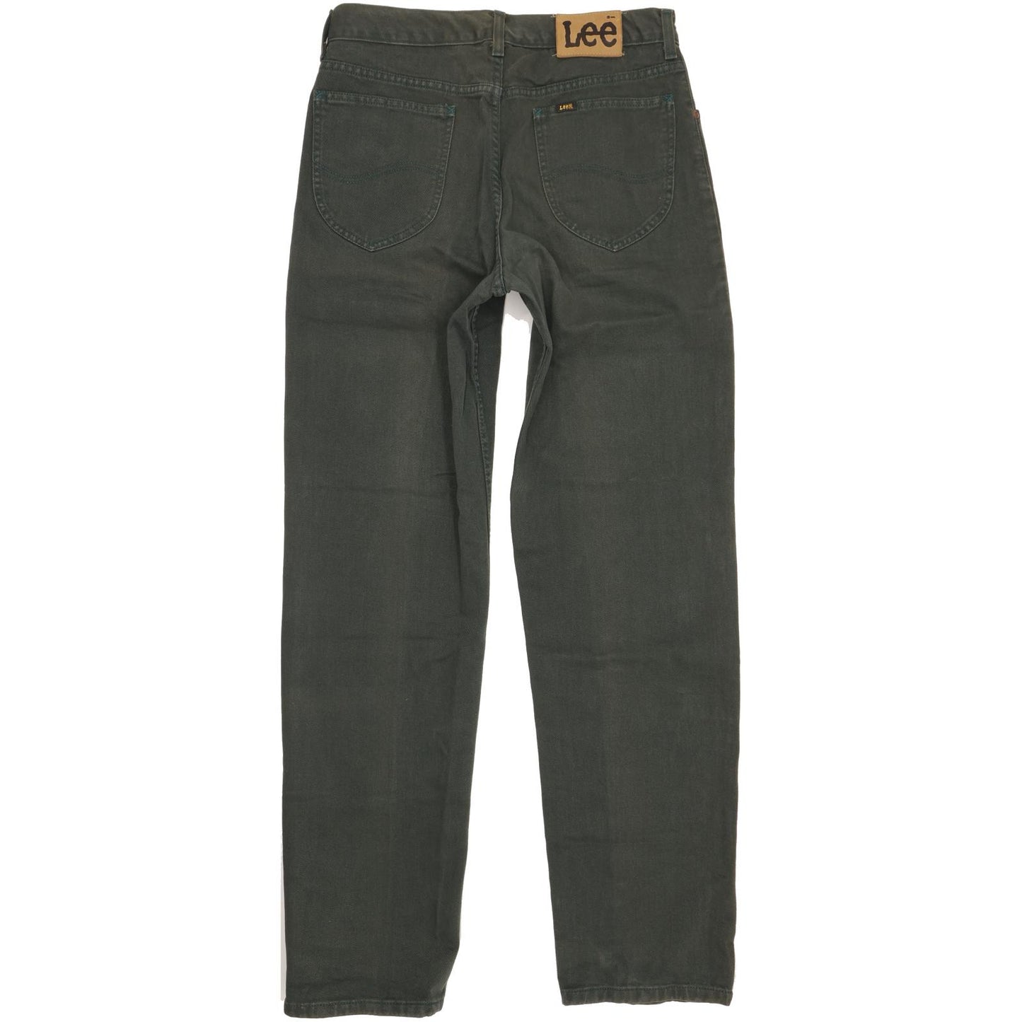 Lee Kansas Men Green Straight Regular Jeans W33 L34