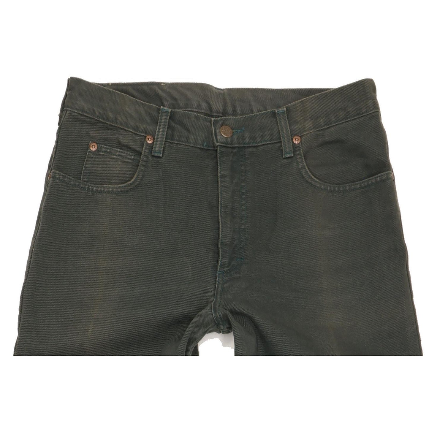Lee Kansas Men Green Straight Regular Jeans W33 L34