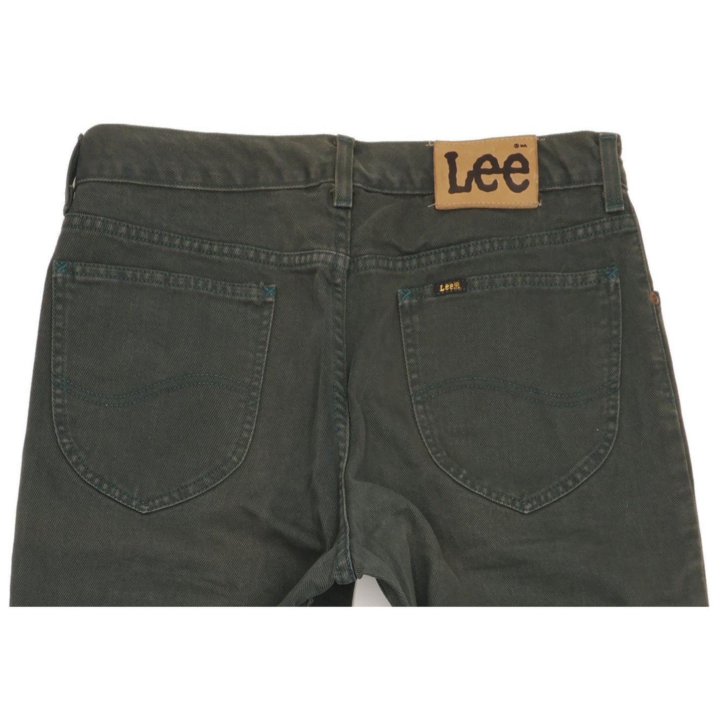 Lee Kansas Men Green Straight Regular Jeans W33 L34