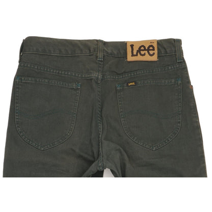 Lee Kansas Men Green Straight Regular Jeans W33 L34