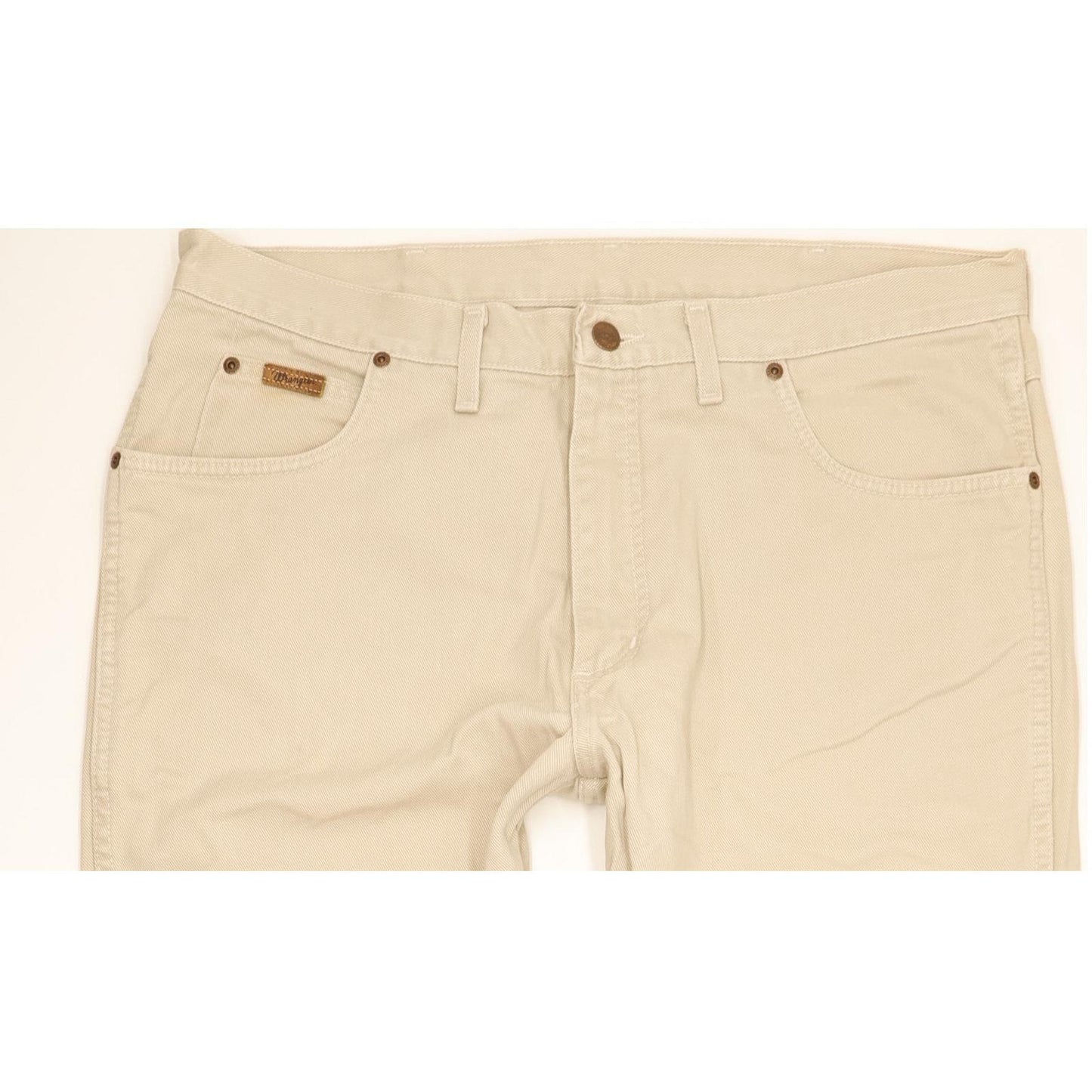 Wrangler Texas Men Beige Straight Regular Jeans W38 L31