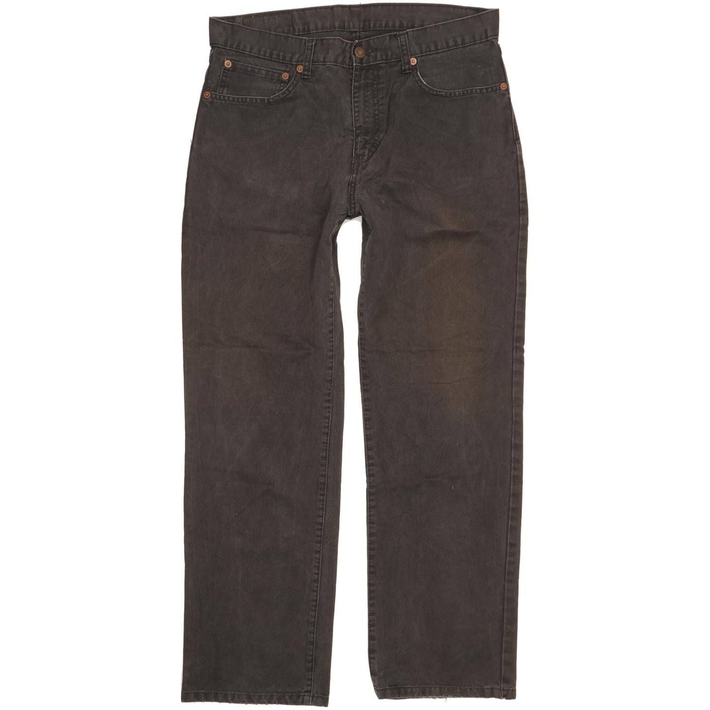 Levi's 751 Men Black Straight Regular Jeans W33 L29