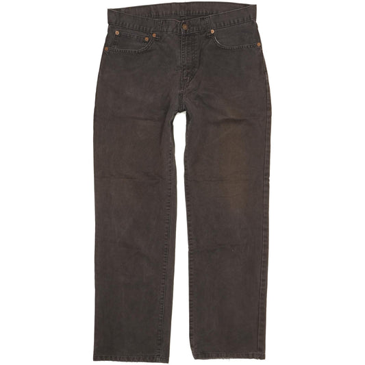 Levi's 751 Men Black Straight Regular Jeans W33 L29