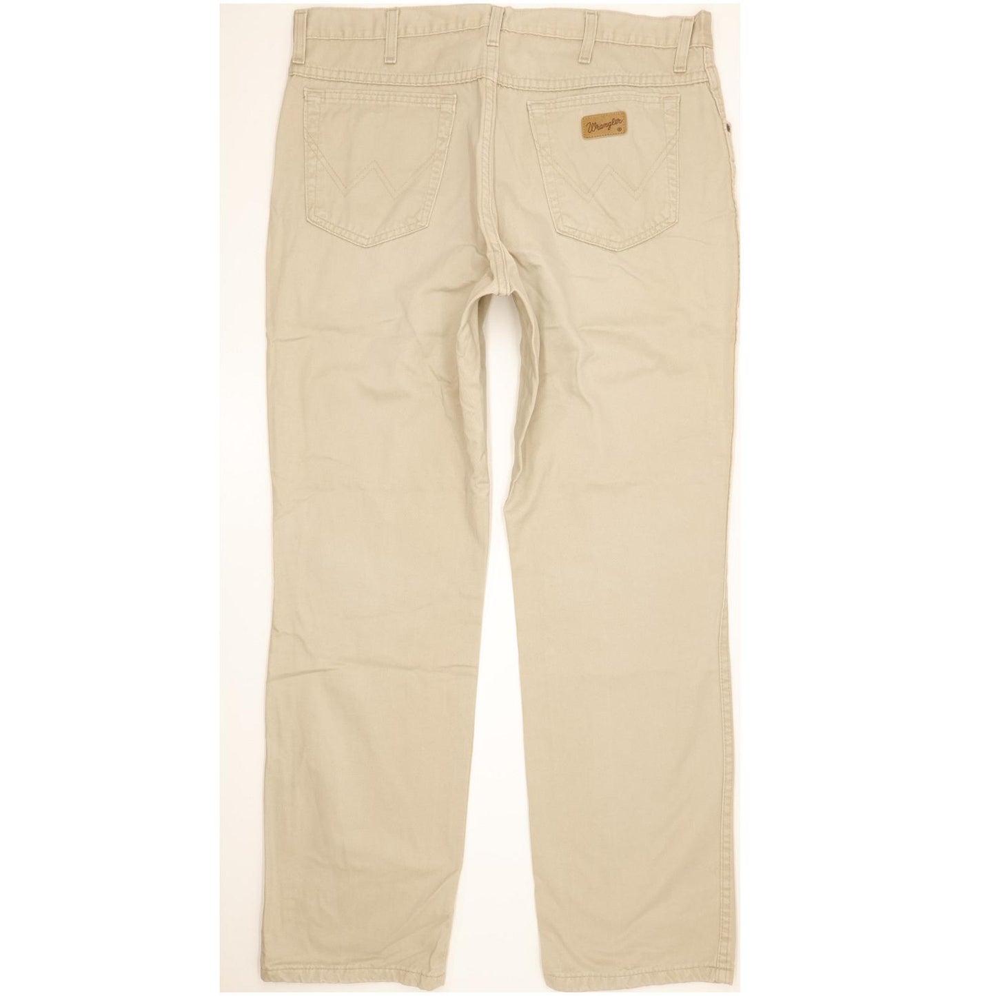 Wrangler Texas Men Beige Straight Regular Jeans W38 L32