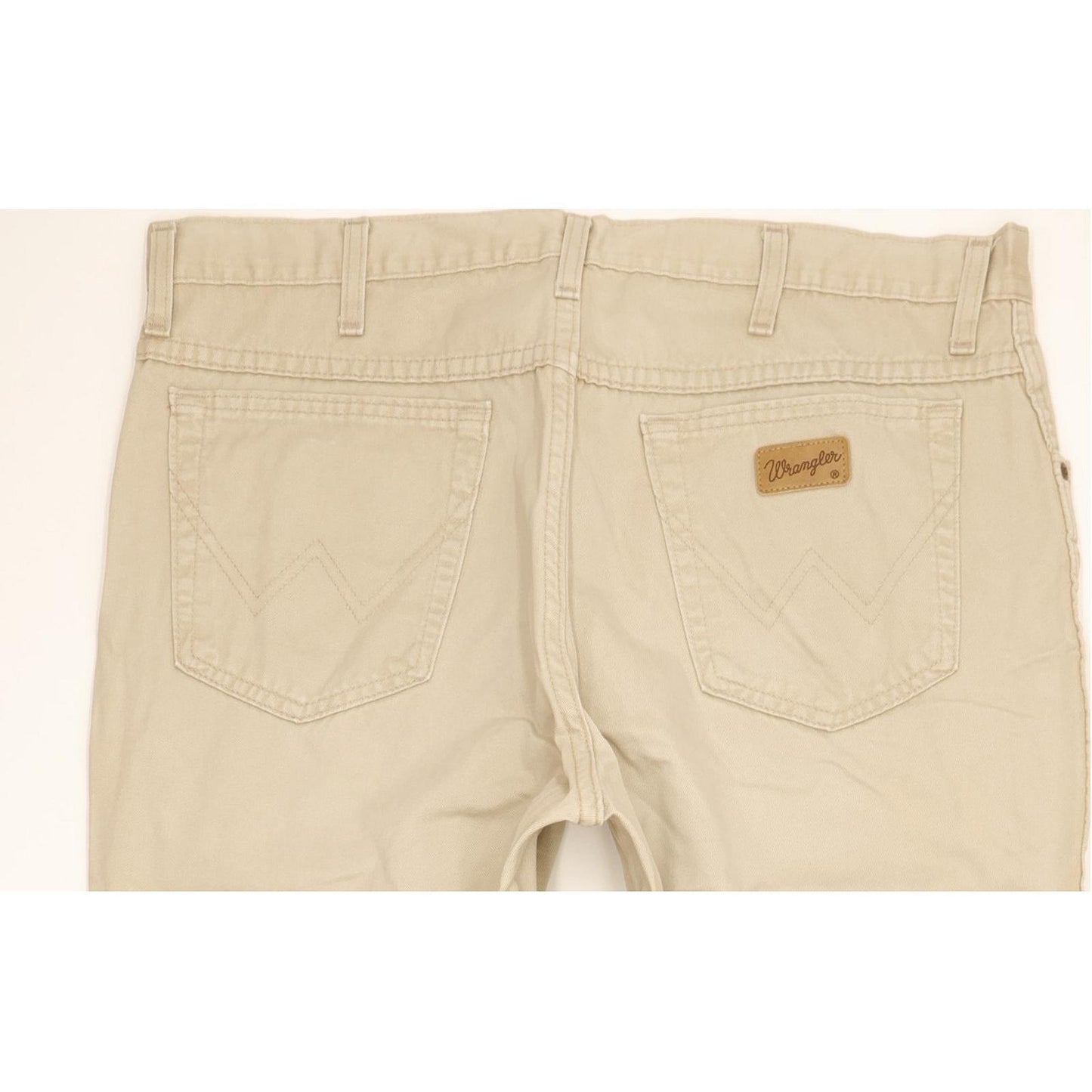 Wrangler Texas Men Beige Straight Regular Jeans W38 L32