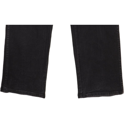 Wrangler Texas Men Black Straight Regular Stretch Jeans W36 L34
