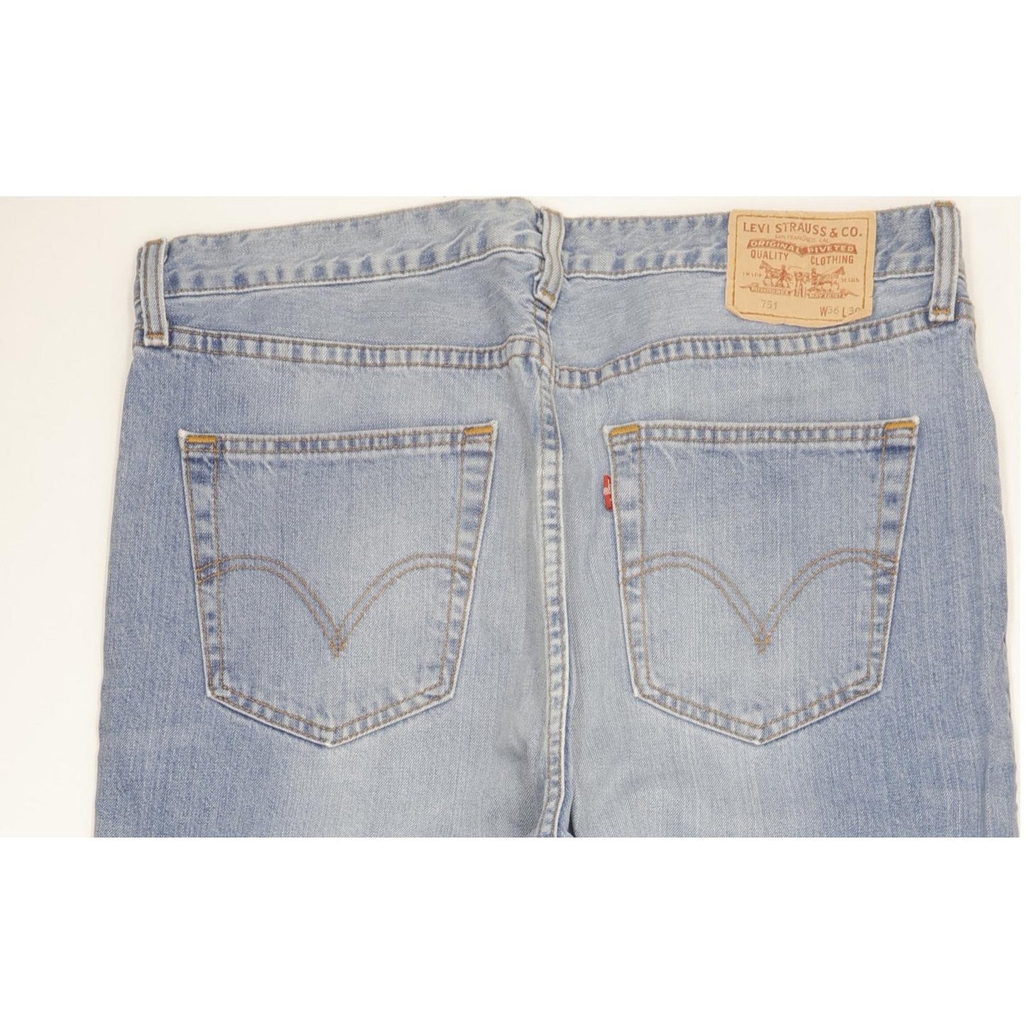 Levi's 751 Men Blue Straight Regular Jeans W36 L31