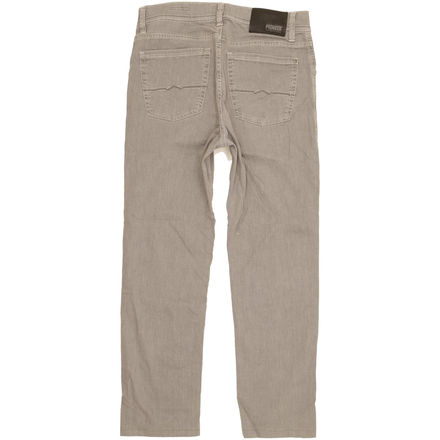 Pioneer Rando Men Grey Straight Regular Stretch Jeans W32 L27