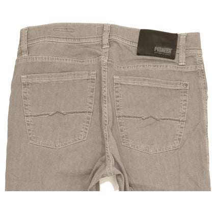 Pioneer Rando Men Grey Straight Regular Stretch Jeans W32 L27