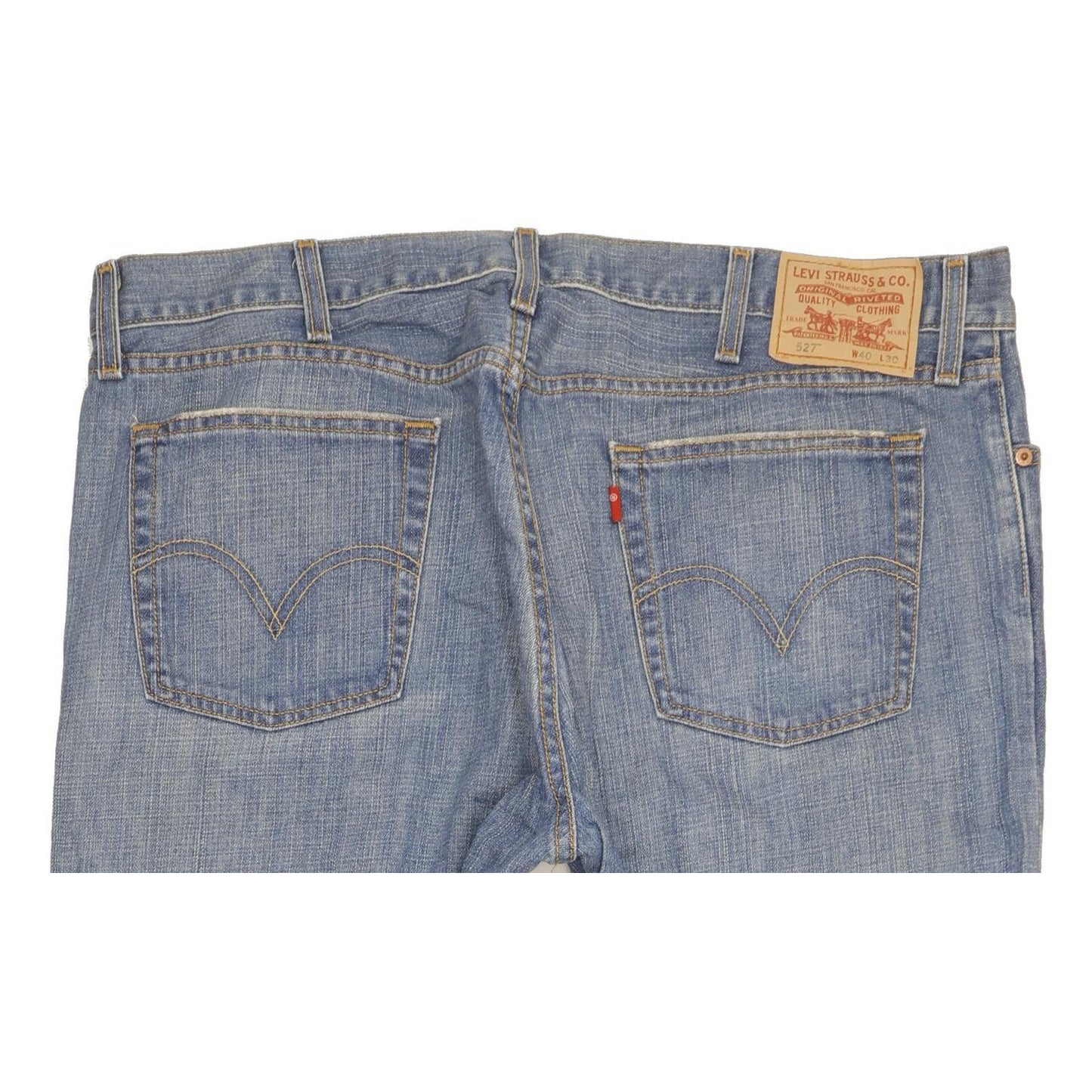 Levi's 527 Men Blue Bootcut Slim Jeans W40 L31
