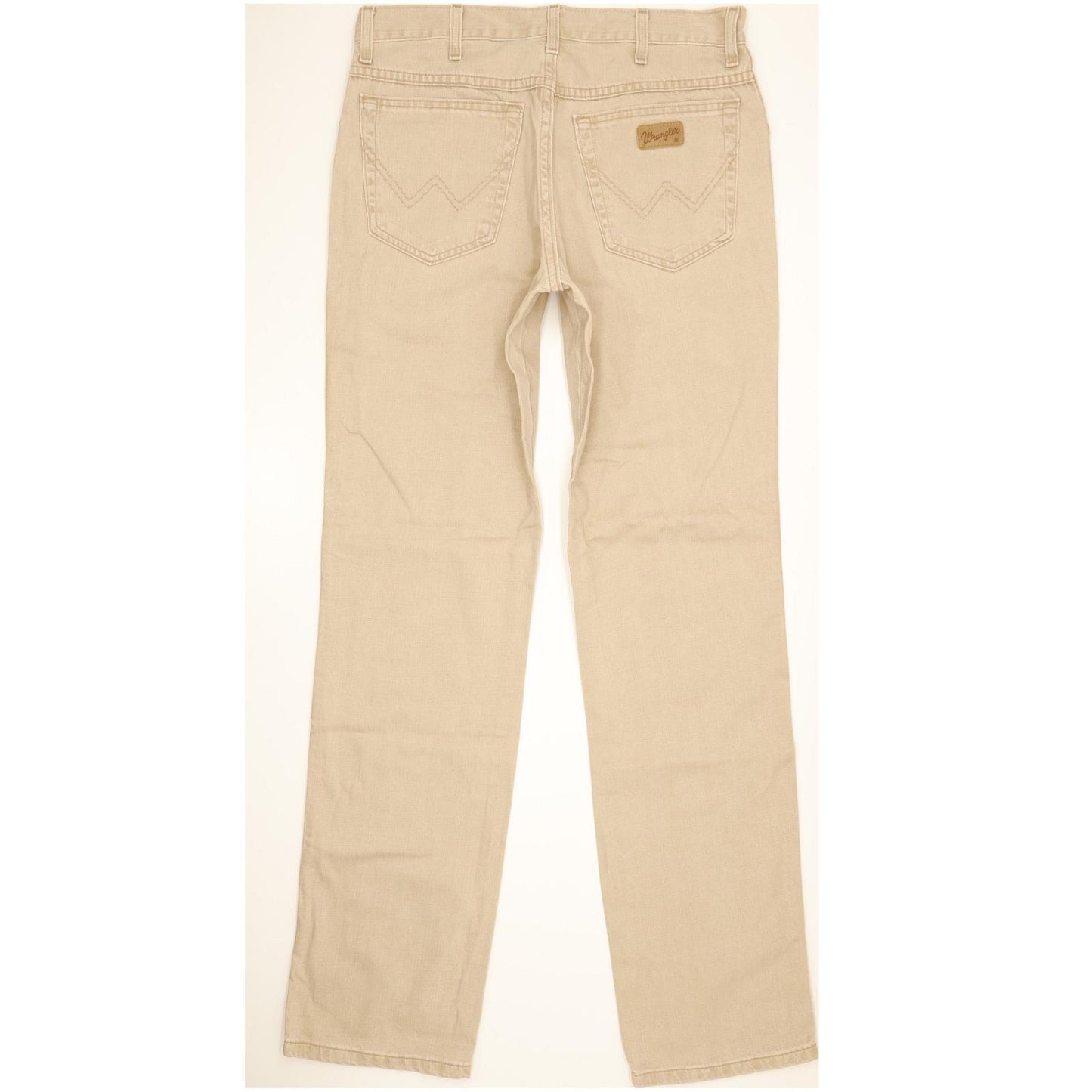 Wrangler Texas Men Beige Straight Regular Jeans W33 L34