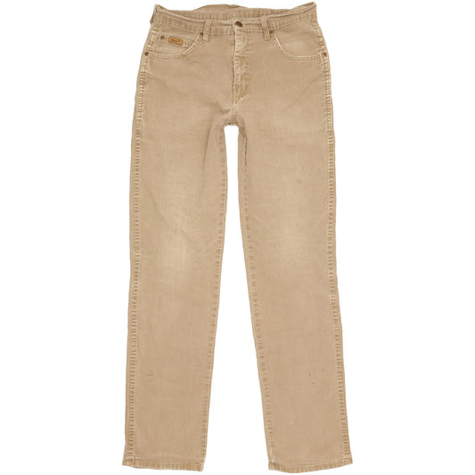 Wrangler Texas Men Beige Straight Regular Stretch Jeans W31 L32