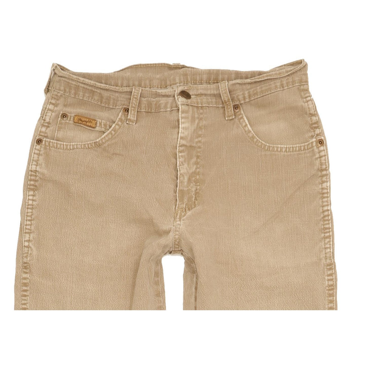 Wrangler Texas Men Beige Straight Regular Stretch Jeans W31 L32