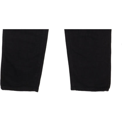 Wrangler Men Black Straight Regular Jeans W38 L32