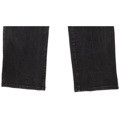 Wrangler Texas Men Black Straight Regular Stretch Jeans W40 L33