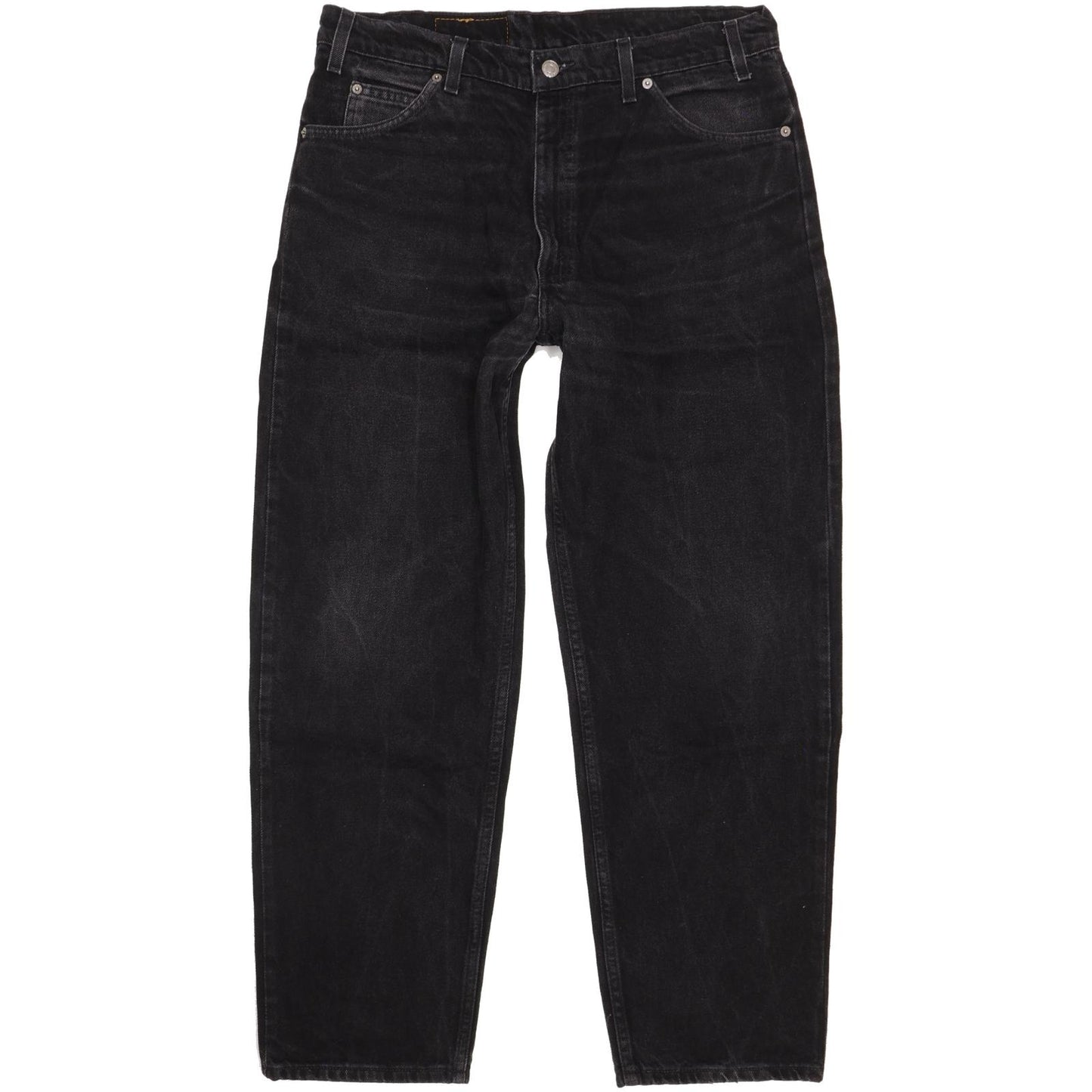 Levi's Men Black Straight Relaxed Jeans W36 L30