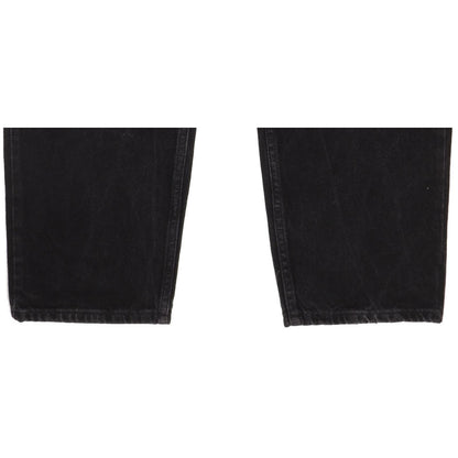 Levi's Men Black Straight Relaxed Jeans W36 L30