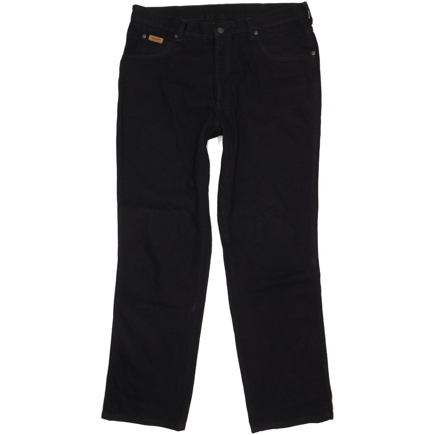 Wrangler Idaho Men Black Straight Regular Jeans W36 L32