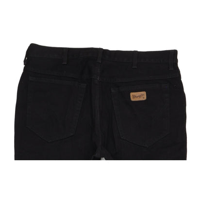 Wrangler Idaho Men Black Straight Regular Jeans W36 L32