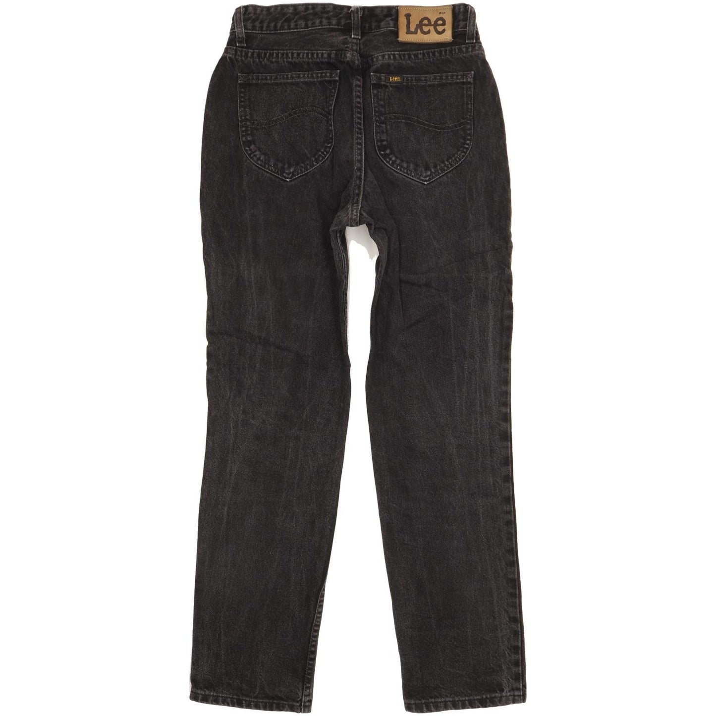 Lee Savannah Black Straight Regular Jeans High Waisted W30 L30