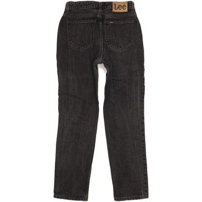 Lee Savannah Black Straight Regular Jeans High Waisted W30 L30