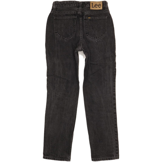 Lee Savannah Black Straight Regular Jeans High Waisted W30 L30