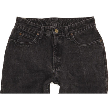 Lee Savannah Black Straight Regular Jeans High Waisted W30 L30