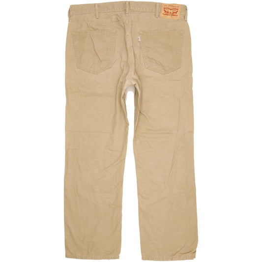 Levi's 559 Men Beige Straight Loose Jeans W38 L30