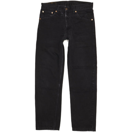 Levi's 521 Men Black Straight Regular Jeans W31 L29