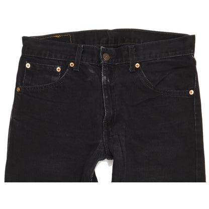 Levi's 521 Men Black Straight Regular Jeans W31 L29