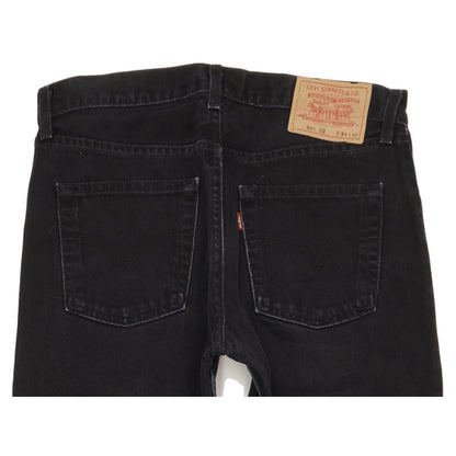 Levi's 521 Men Black Straight Regular Jeans W31 L29