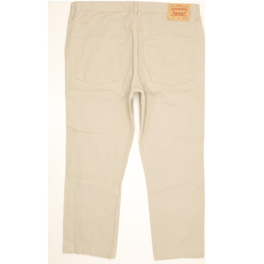Levi's 581 Men Beige Straight Regular Jeans W38 L25