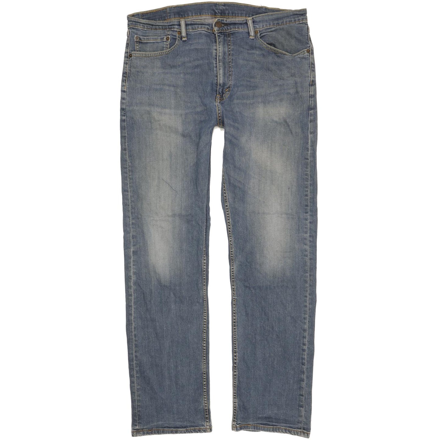 Levi's 505 Men Blue Straight Regular Stretch Jeans W38 L33