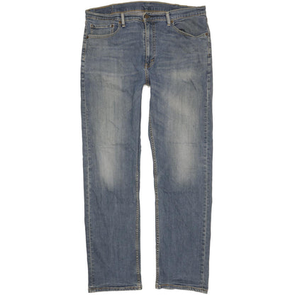 Levi's 505 Men Blue Straight Regular Stretch Jeans W38 L33