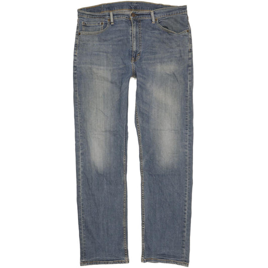 Levi's 505 Men Blue Straight Regular Stretch Jeans W38 L33