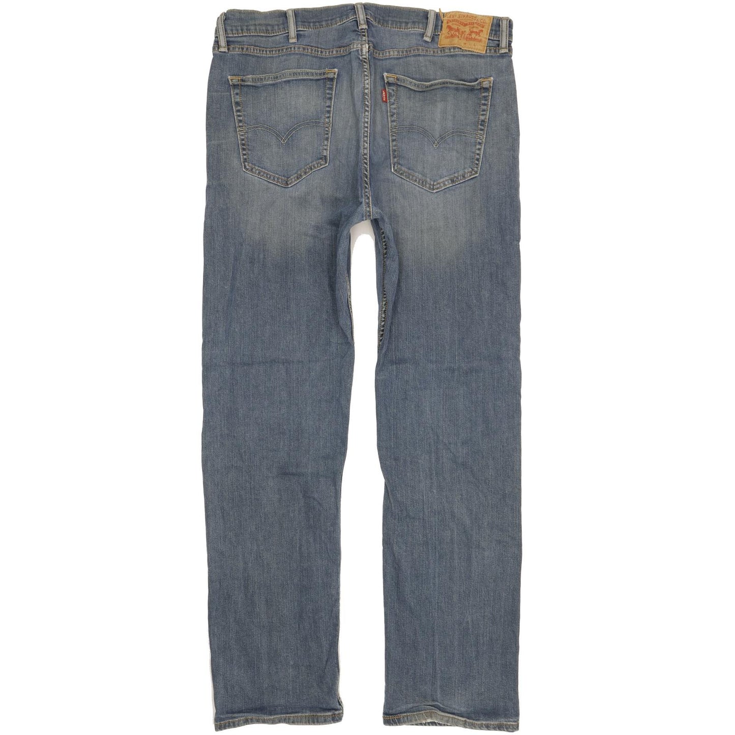 Levi's 505 Men Blue Straight Regular Stretch Jeans W38 L33