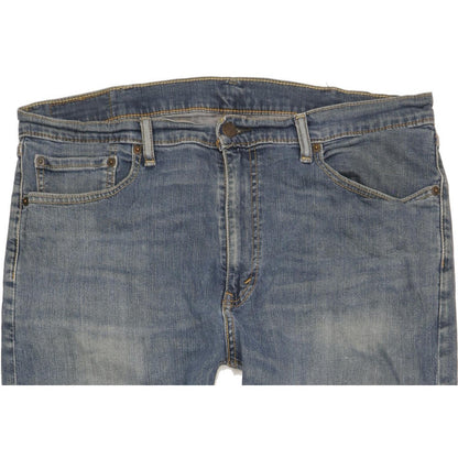 Levi's 505 Men Blue Straight Regular Stretch Jeans W38 L33