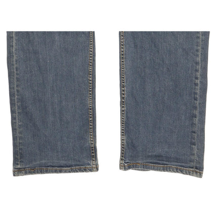 Levi's 505 Men Blue Straight Regular Stretch Jeans W38 L33