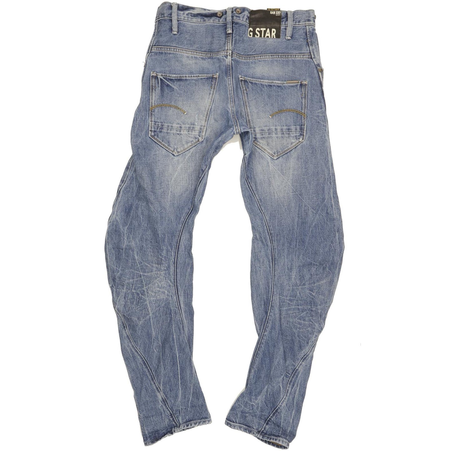G-Star Arc 3D Men Blue Tapered Loose Jeans W32 L34