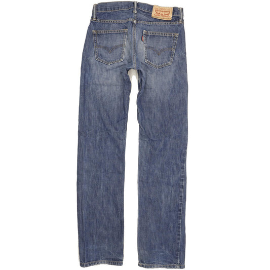 Levi's 514 Men Blue Straight Slim Jeans W29 L33