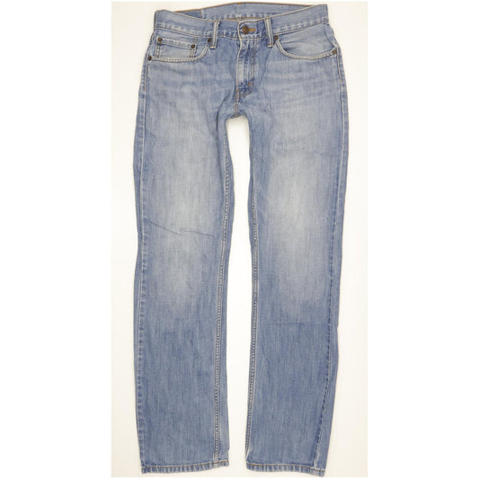 Levi's 514 Men Blue Straight Slim Jeans W32 L34