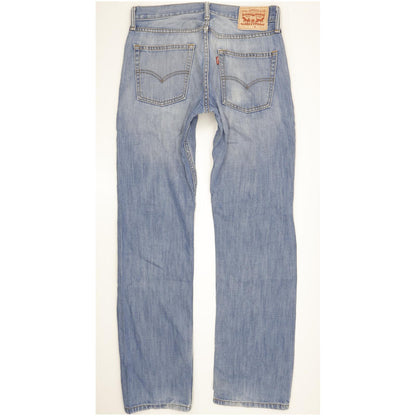 Levi's 514 Men Blue Straight Slim Jeans W32 L34