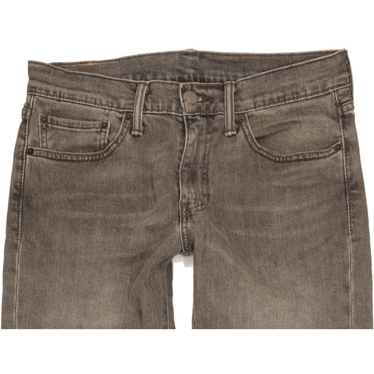 Levi's 511 Men Grey Straight Slim Stretch Jeans W31 L34