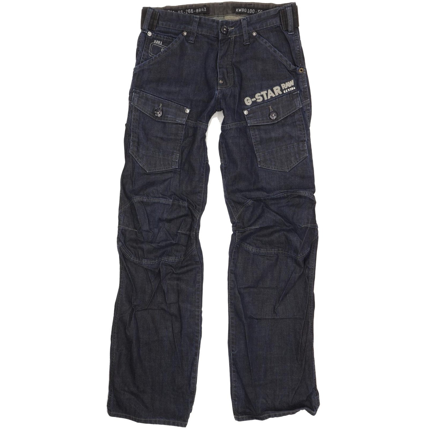 G-Star Storm 5620 Men Navy Straight Loose Jeans W32 L36